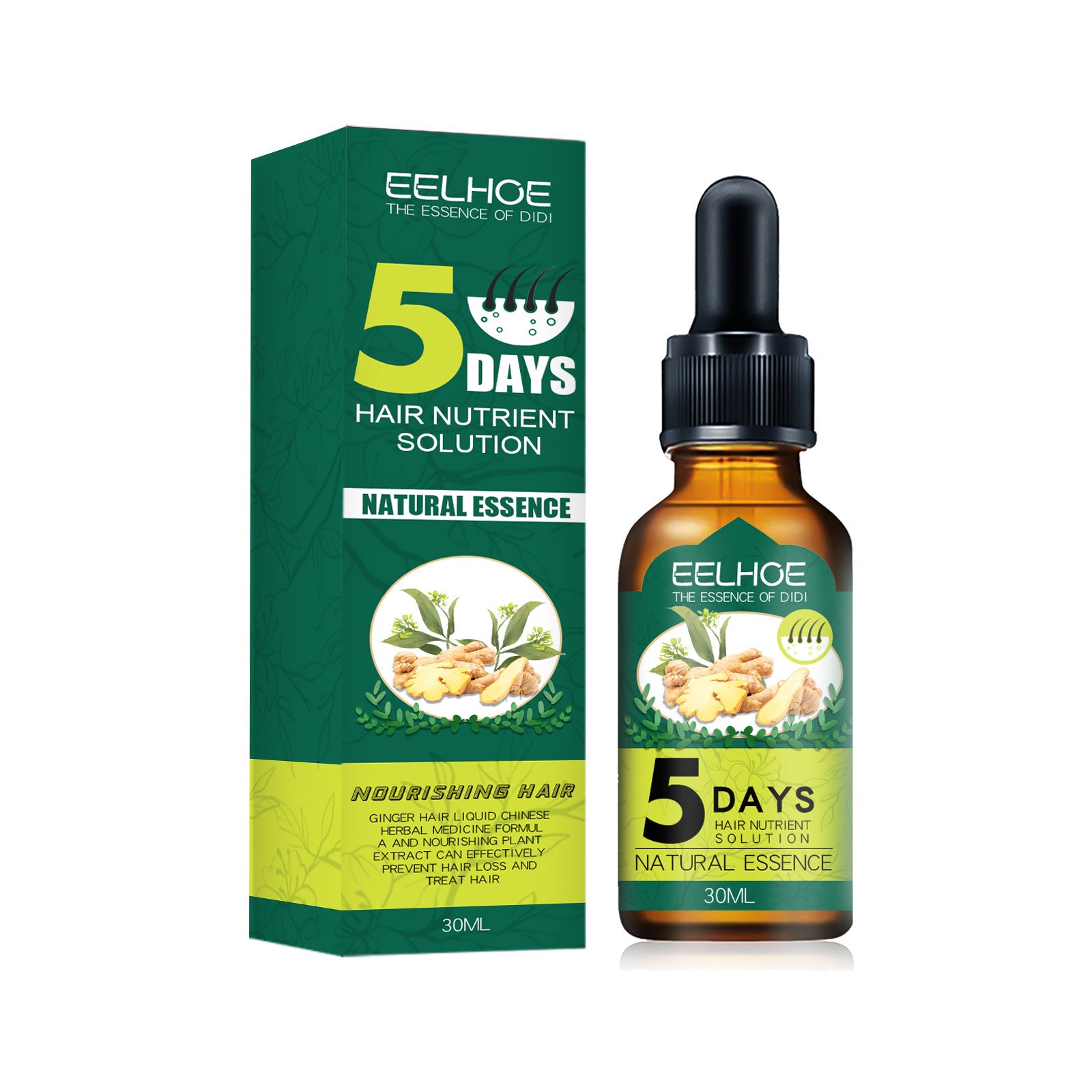 Eelhoe Ginger Hair Essential Oil 
