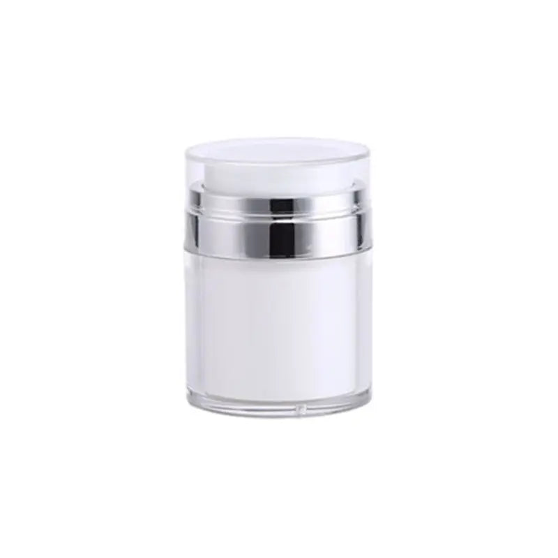 Airless Pump Dispenser - Refillable Moisturizer Cream Bottle in 15/30/50Ml Sizes